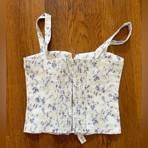 Reformation Linen top, size 2 - Picture 2 of 4